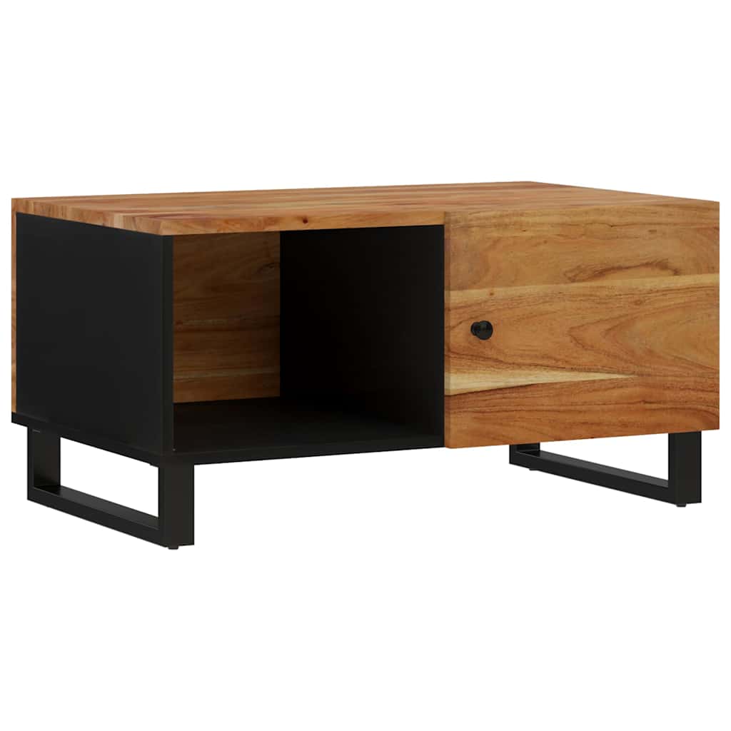 Mesa de centro, mesa baixa, 80x50x40 madeira de acácia maciça/deriv. madeira