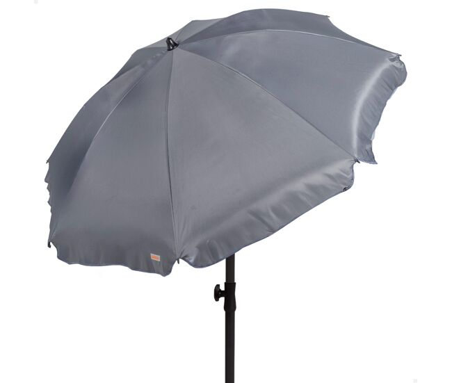 Aktive guarda-sol gris escuro de 200 cm com capa