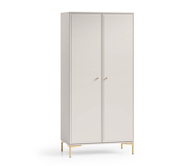 Armário de 2 portas sélène cachemire