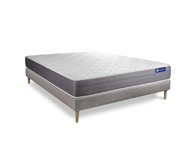 Conjunto de colchão e base 140x190 cm - actiflex dream