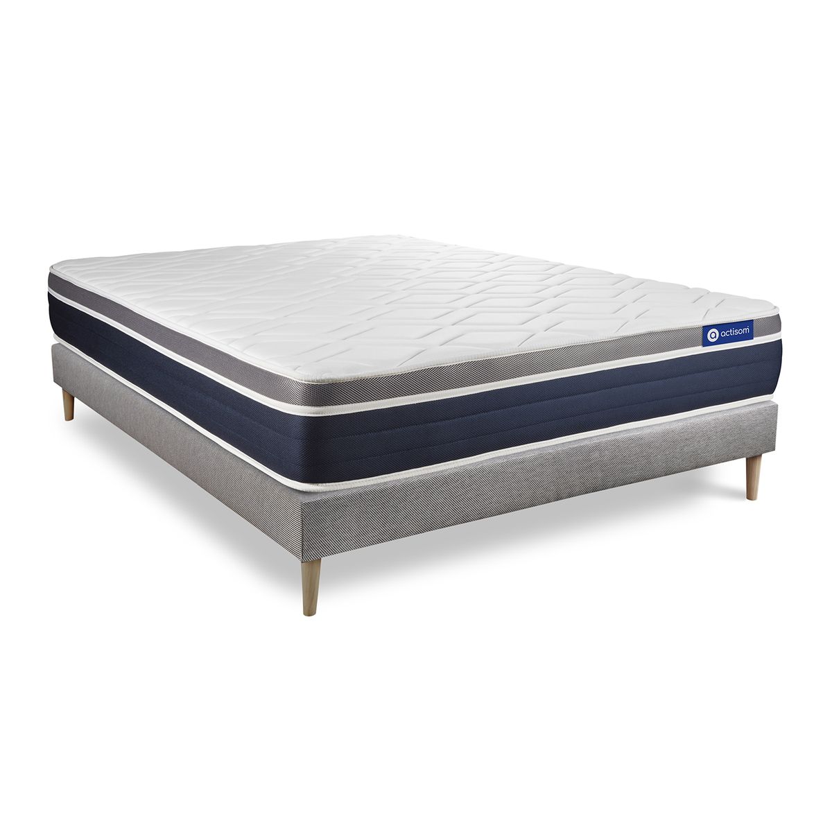 Conjunto de colchão e base 180x200 cm - actiflex confort