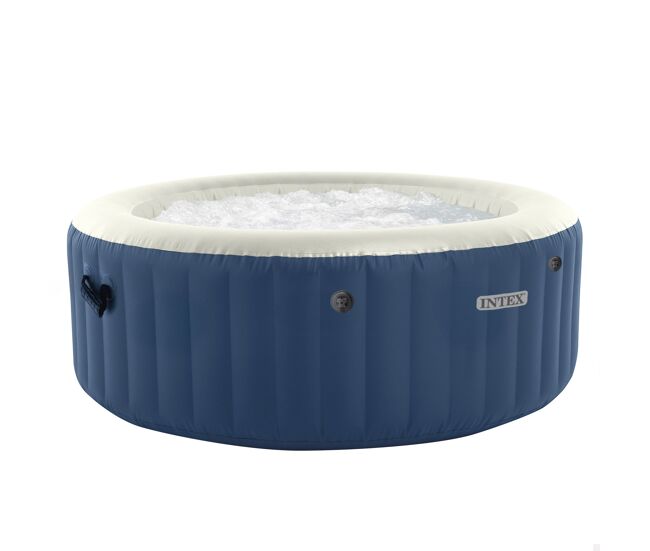 Intex spa inflável para 2 a 4 pessoas com massagem de bolhas, bleu
