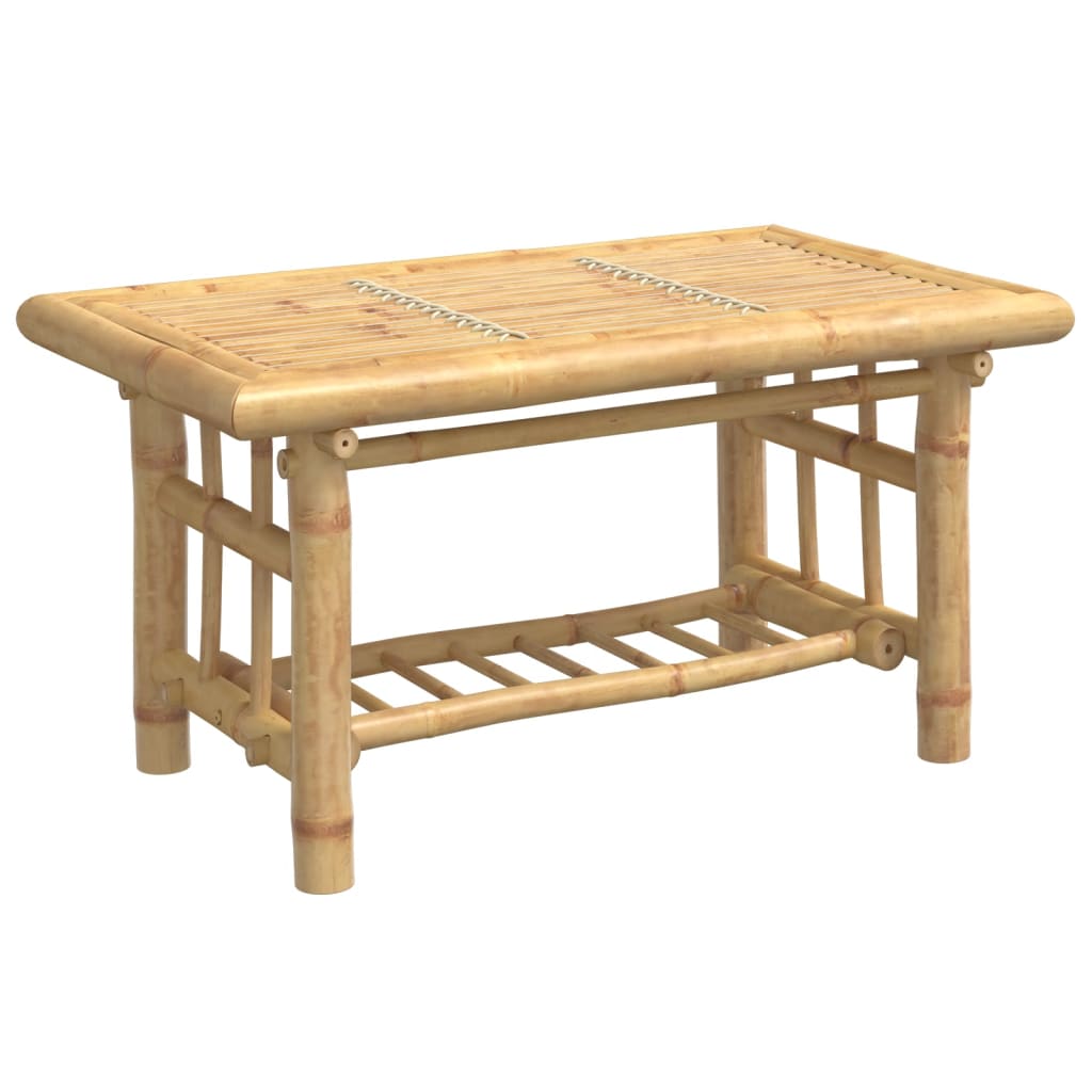 Mesa de centro, mesa baixa, 70x45x36 cm bambu