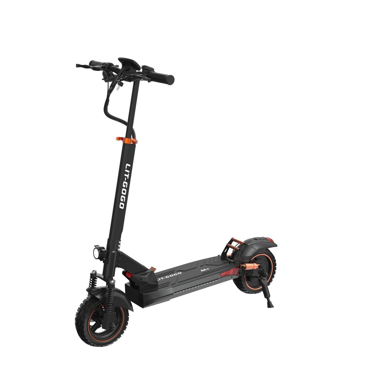 Sumeide lit-m4 patinete électrique bateria 48v13ah, freios a disco, design dobrável - orange