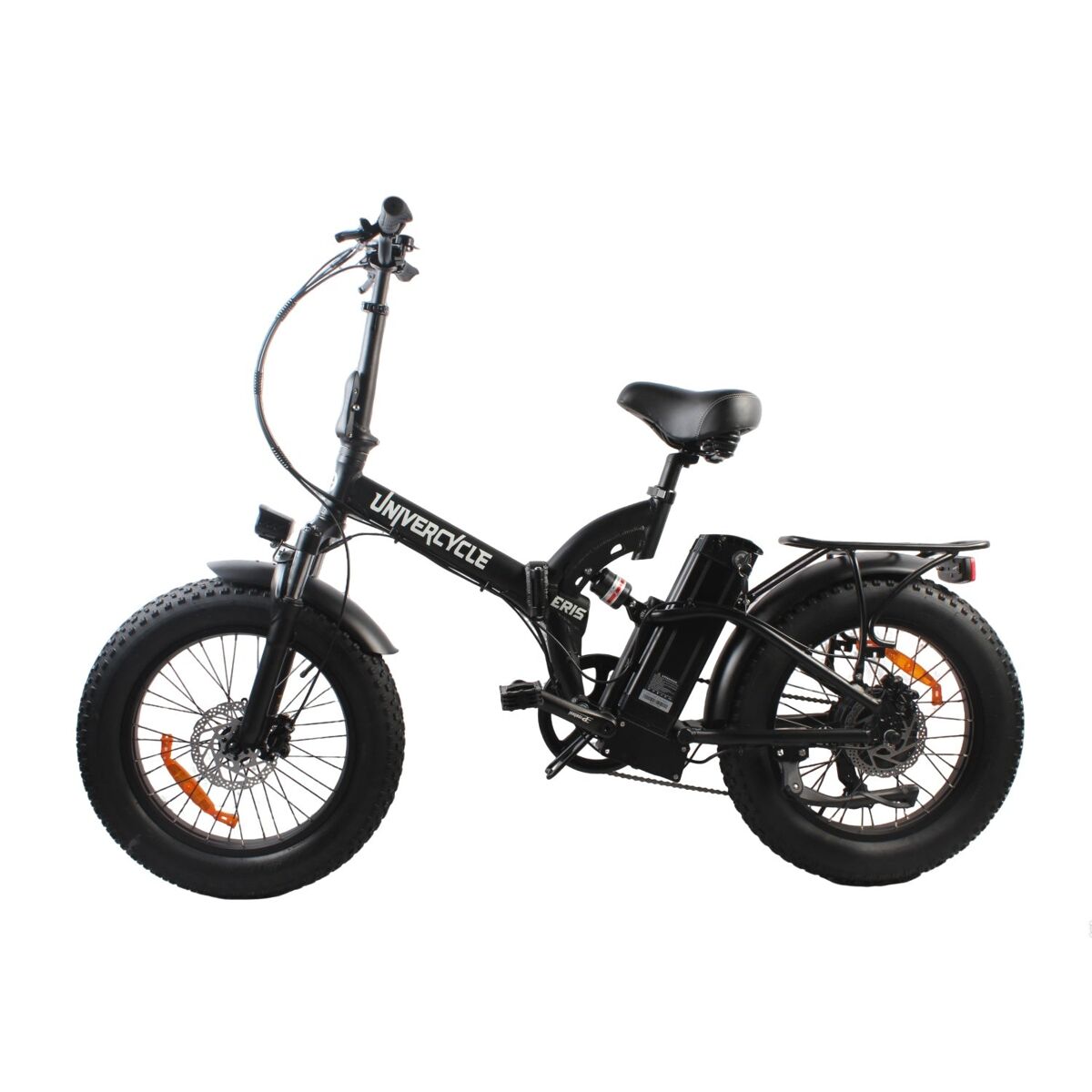 Univercycle b4 bicicletas eléctricas bateria 48v13ah 20 polegadas pneus travão a disco hidráulico - preto