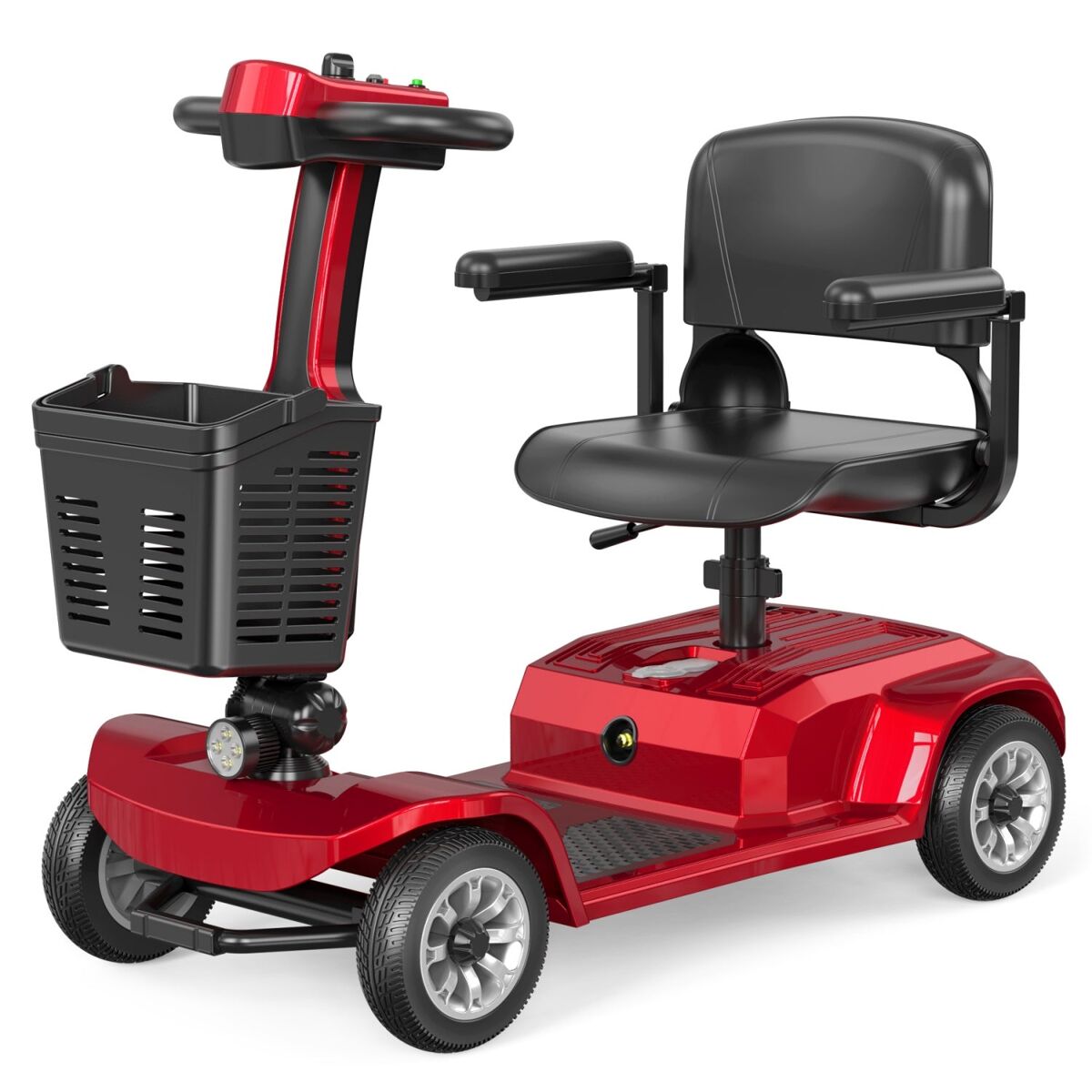 Scooter mobilidade seedream x-02(lucas pro) - motor 250w bateria 24v12ah 8 polegadas travão magnético - vrmelho