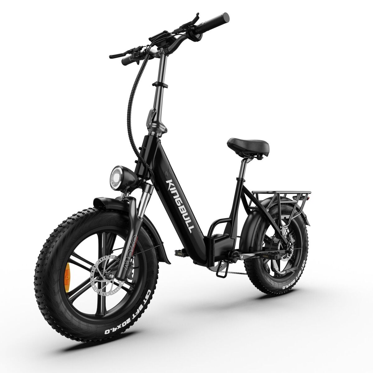 Maxturn literider 2.0 bicicletas eléctricas bateria 48v13.5ah 20 polegadas pneus travão a disco hidráulico - preto