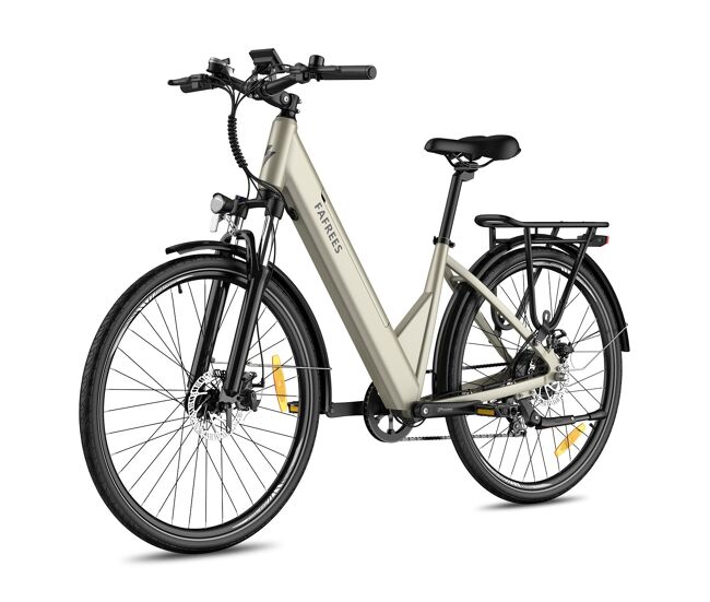 Fafrees f28 pro e-bike - motor 250w bateria 36v15ah 55km - champanhe