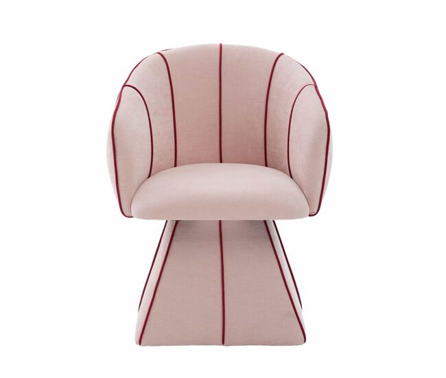 Cadeira giratória em chenille - tamanho único - ergonómica, encosto alto, embalagem individual, para adultos e adolescentes, ideal para o quarto e a