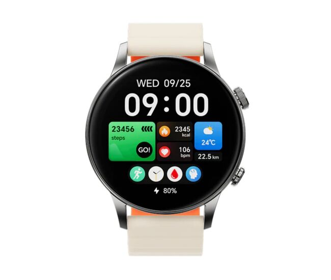 Smartwatch gps black shark s3 1,43" amoled gps 15 dias cor argenté