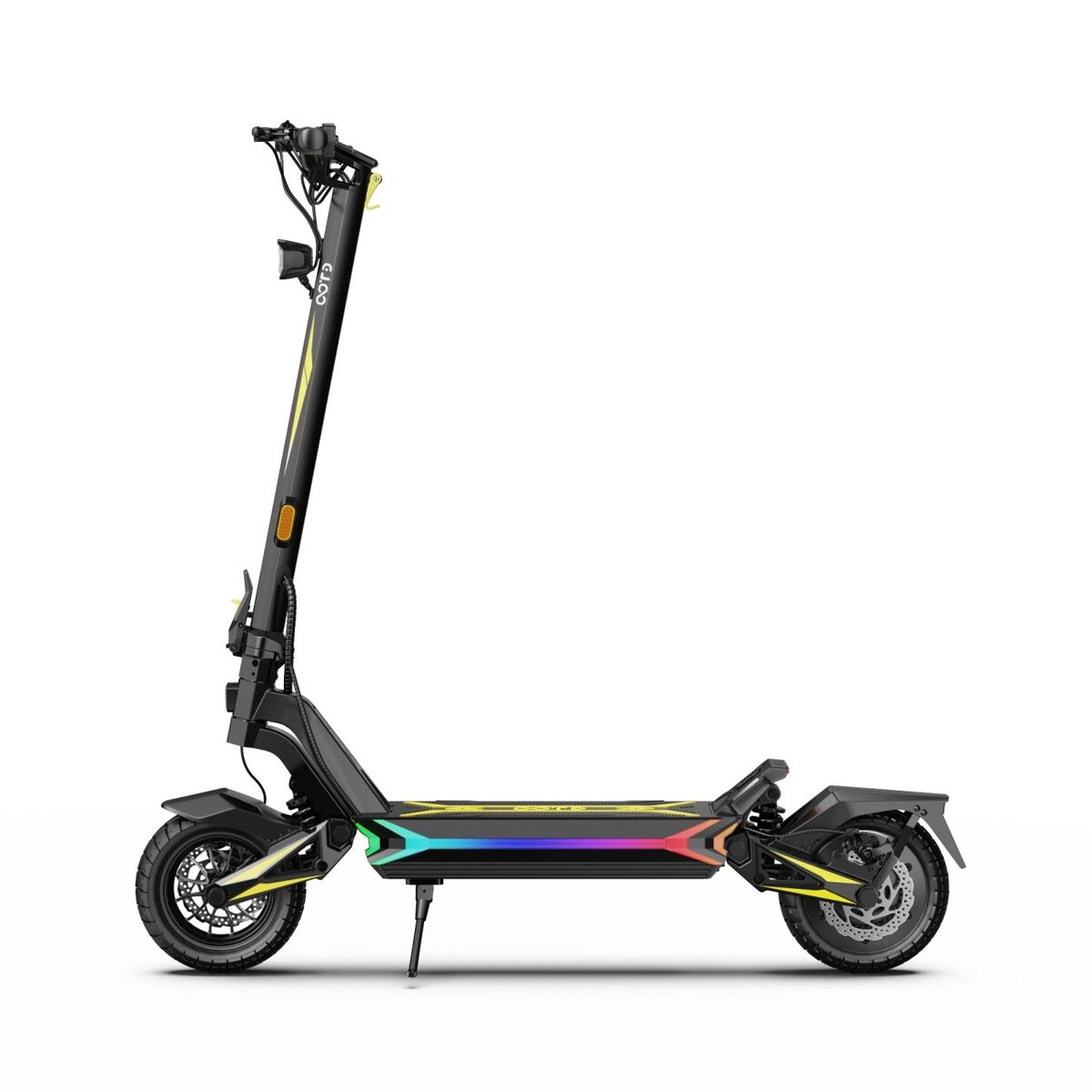 Ootd sr1 trotinete électrique 48v20ah e-bike dobrável disco - noir jaune