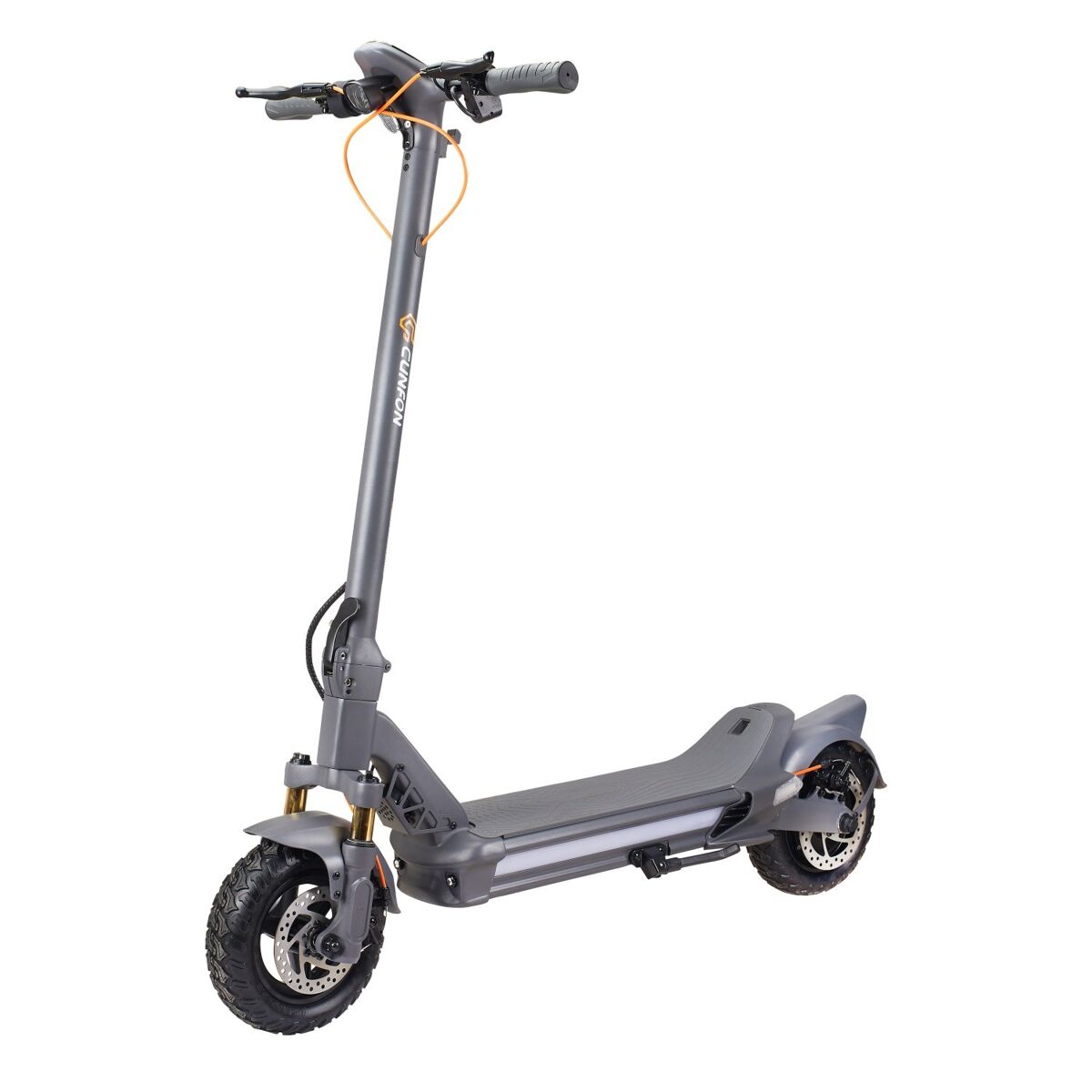 Cunfon rz800 trotinete électrique 48v18ah dobrável e-bike disco duplo - gris