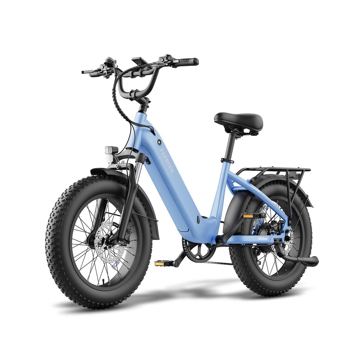 Bicicleta elétrica fafrees f20 rover 48v20ah 75-100km 20x4.0" cor azul