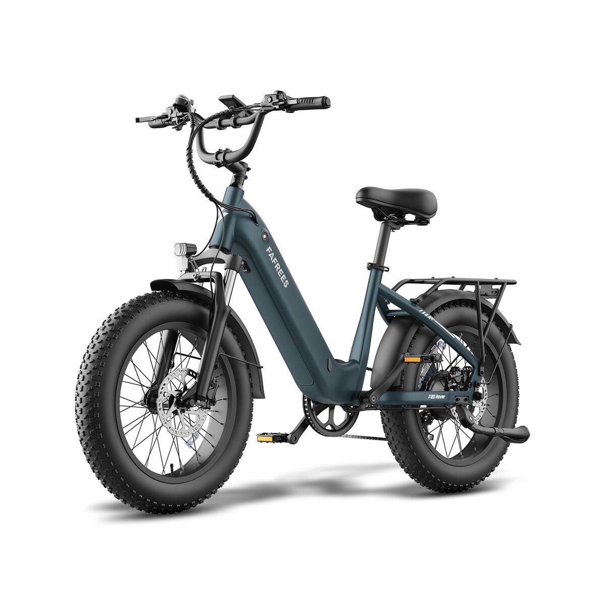 Bicicleta elétrica fafrees f20 rover 48v20ah 20x4.0" cor azul-petróleo