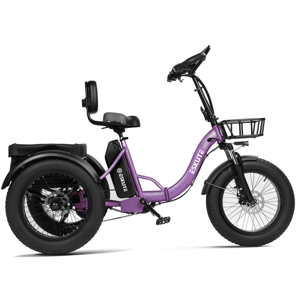 E-bike eskute t302 pro 250w 48v20,8ah dobrável roxa