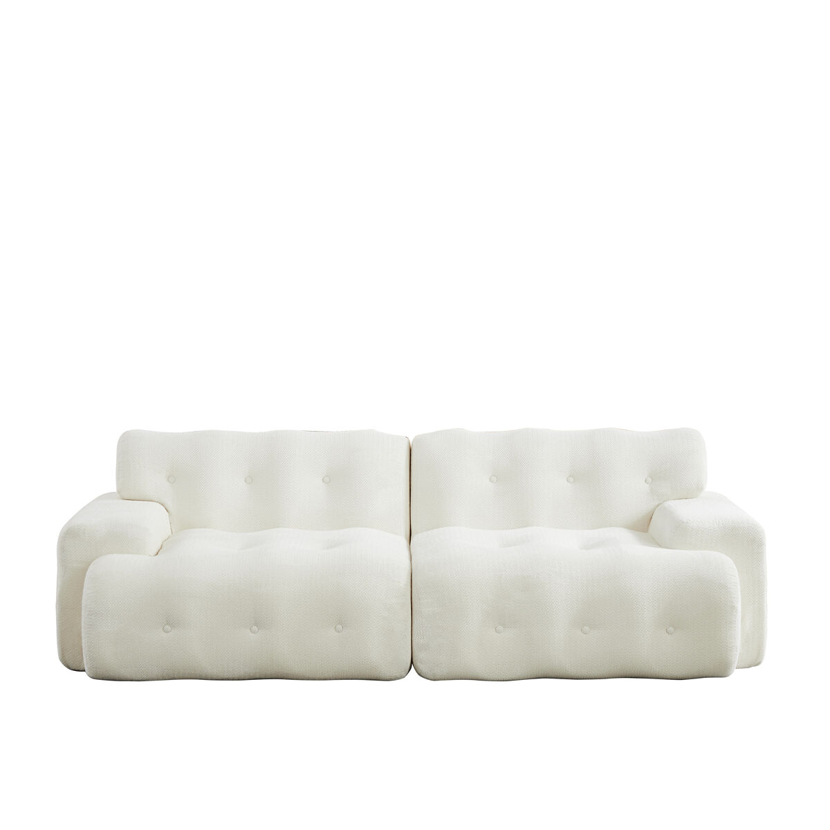 Sofás de 4 lugares, 278 cm - sofá-cama seccional em u com cama extraível, porta usb, braços removíveis, design modular extragrande e moderno - bege