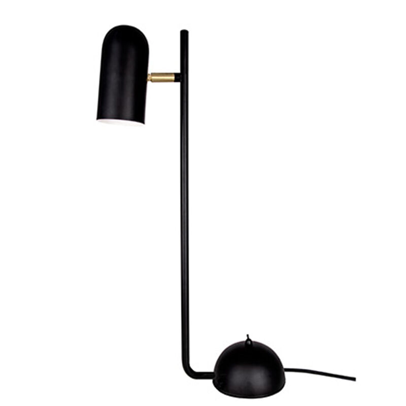 Candeeiro de mesa swan, preto