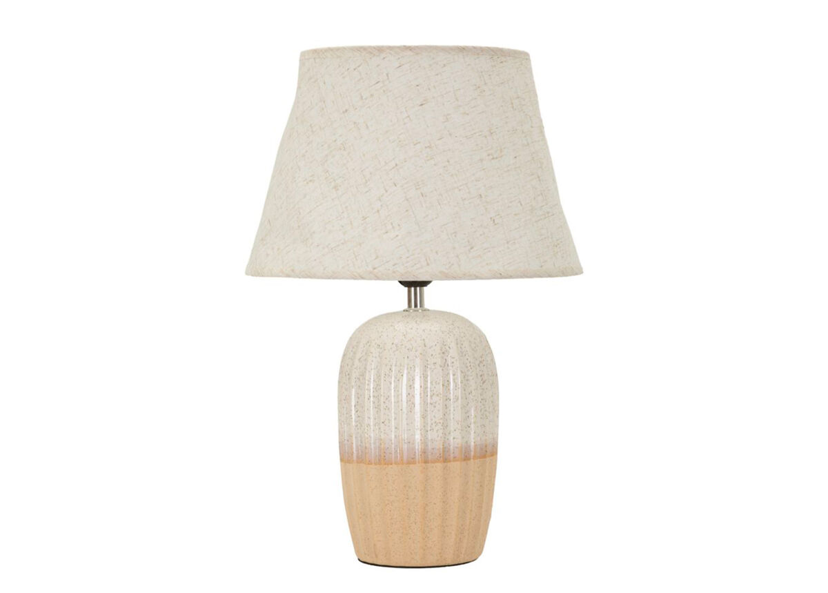 Candeeiro de mesa japandi ø 30x44 cm