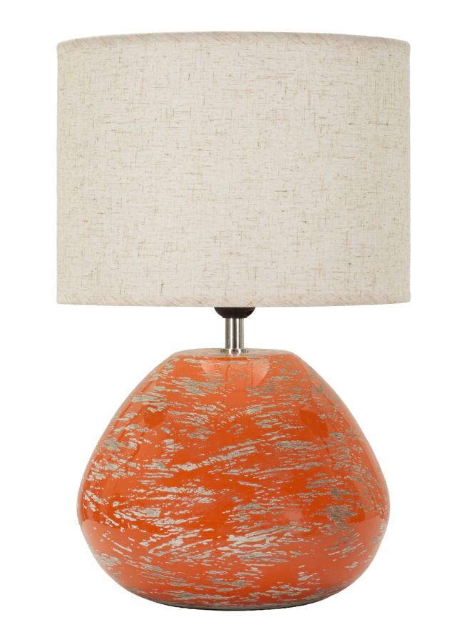 Candeeiro de mesa hub 30x49 cm, laranja