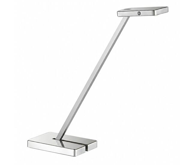 Candeeiro de mesa led lincoln, prateado