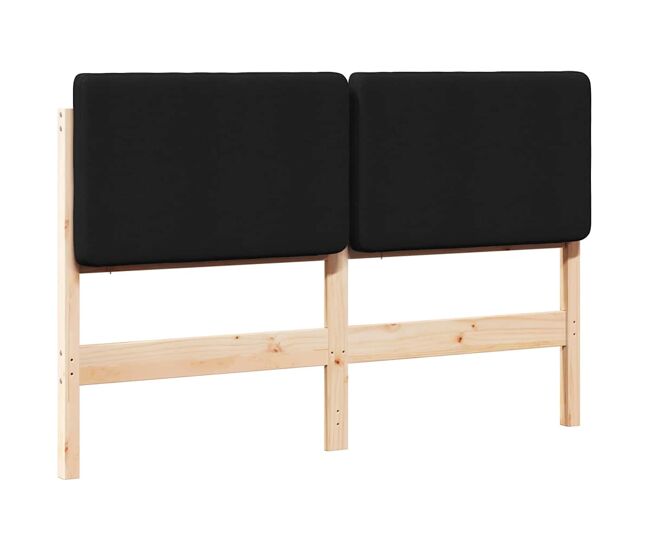 Cabeceira para cama de casal moderna estofada com cabeceira para cama de casal moderna marrom e noir 160 cm