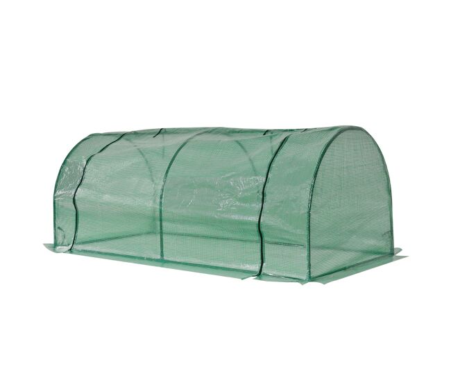 Estufa de jardim em acier / pvc para uso exterior