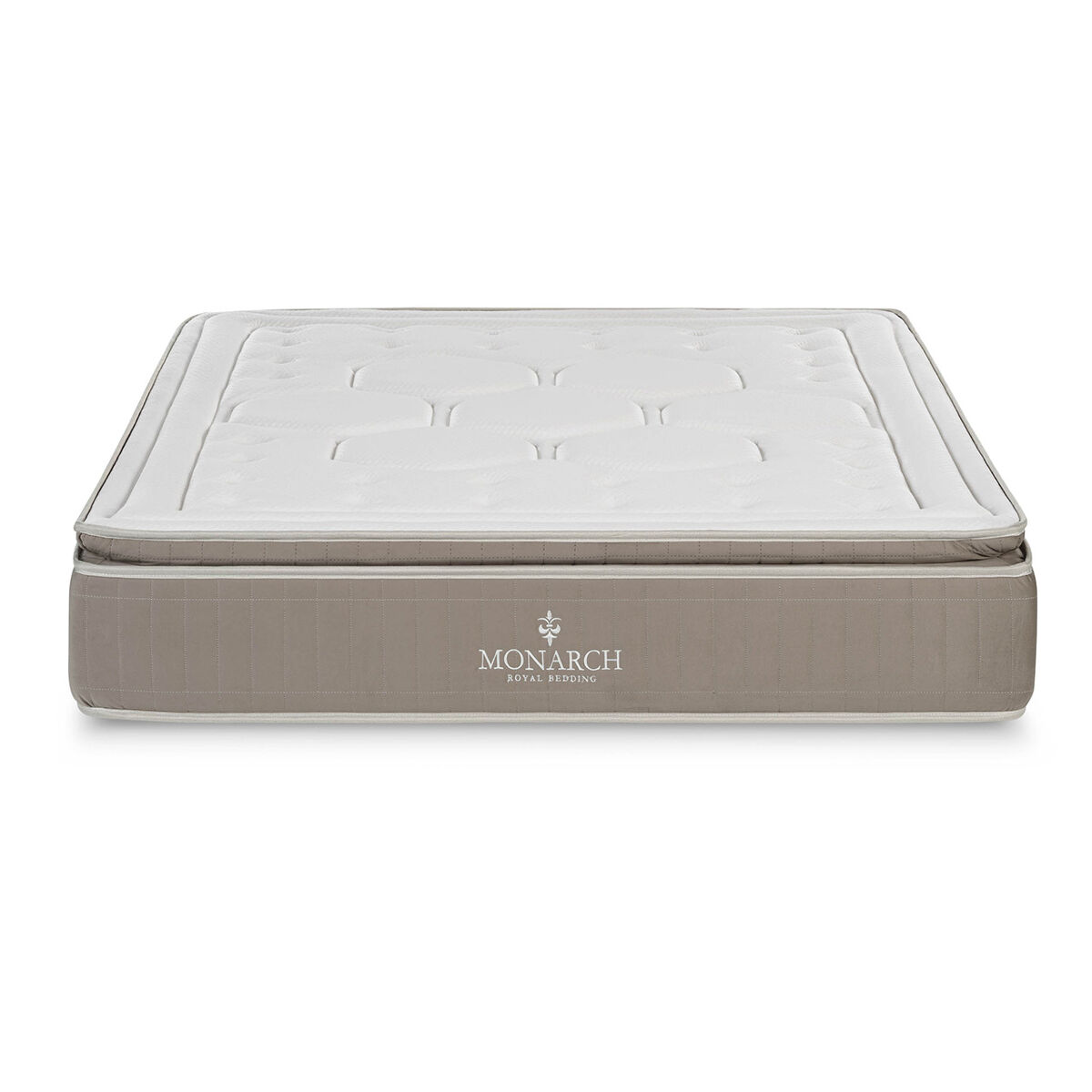 Colchão deluxe crown - molas ensacadas 200 x 105 cm altura 28 cm monarch