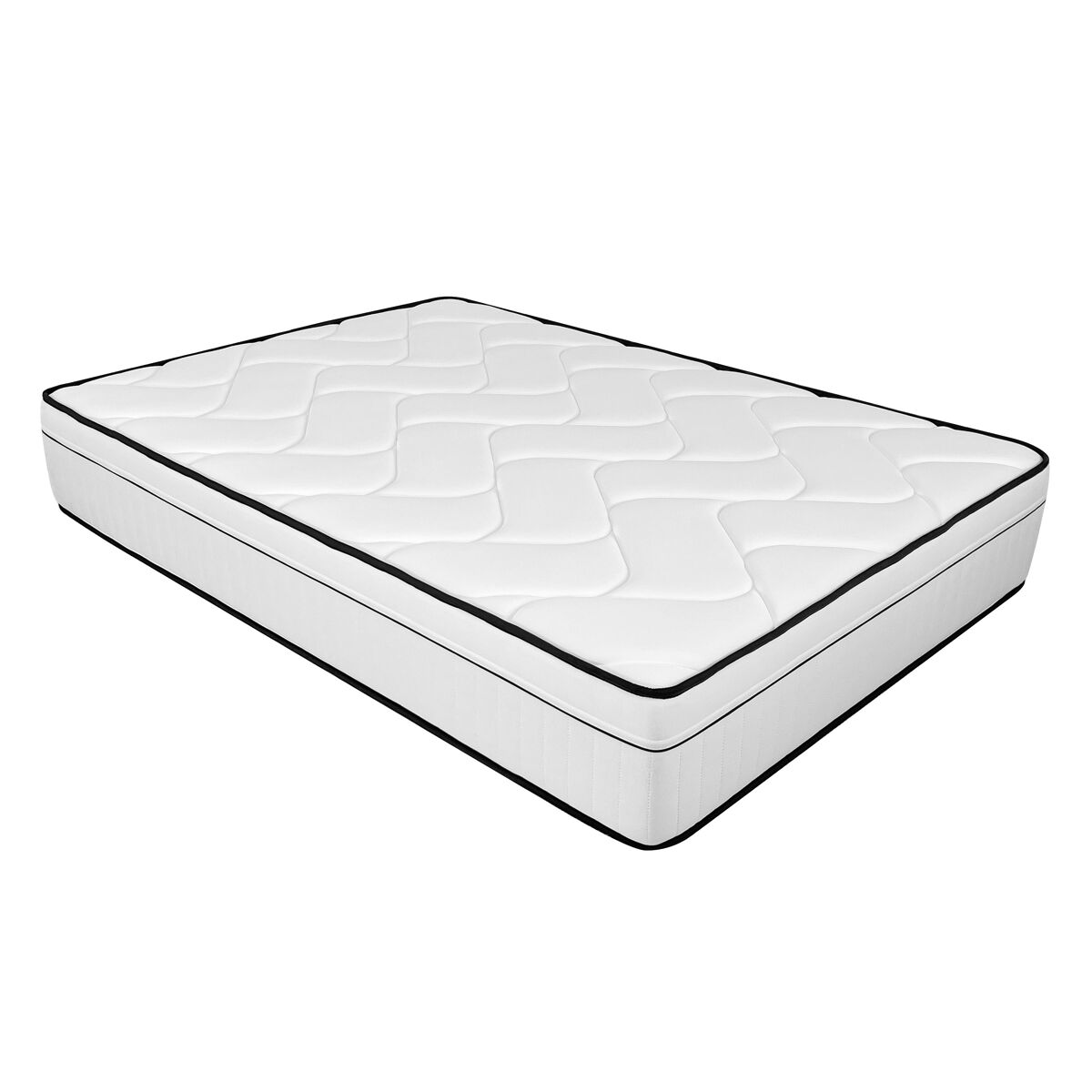 Colchão 180x200 viscoelástico de casal velora, grossura 30 cm, firmeza média
