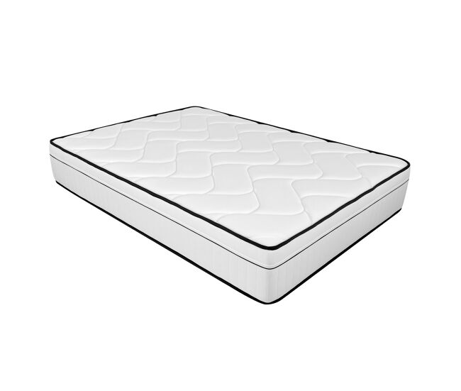 Colchão 180x200 viscoelástico de casal velora, grossura 30 cm, firmeza média