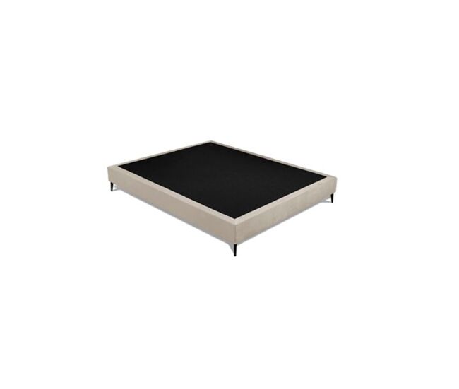 Base louvre 105x190cm tecido marengo somnalis premium
