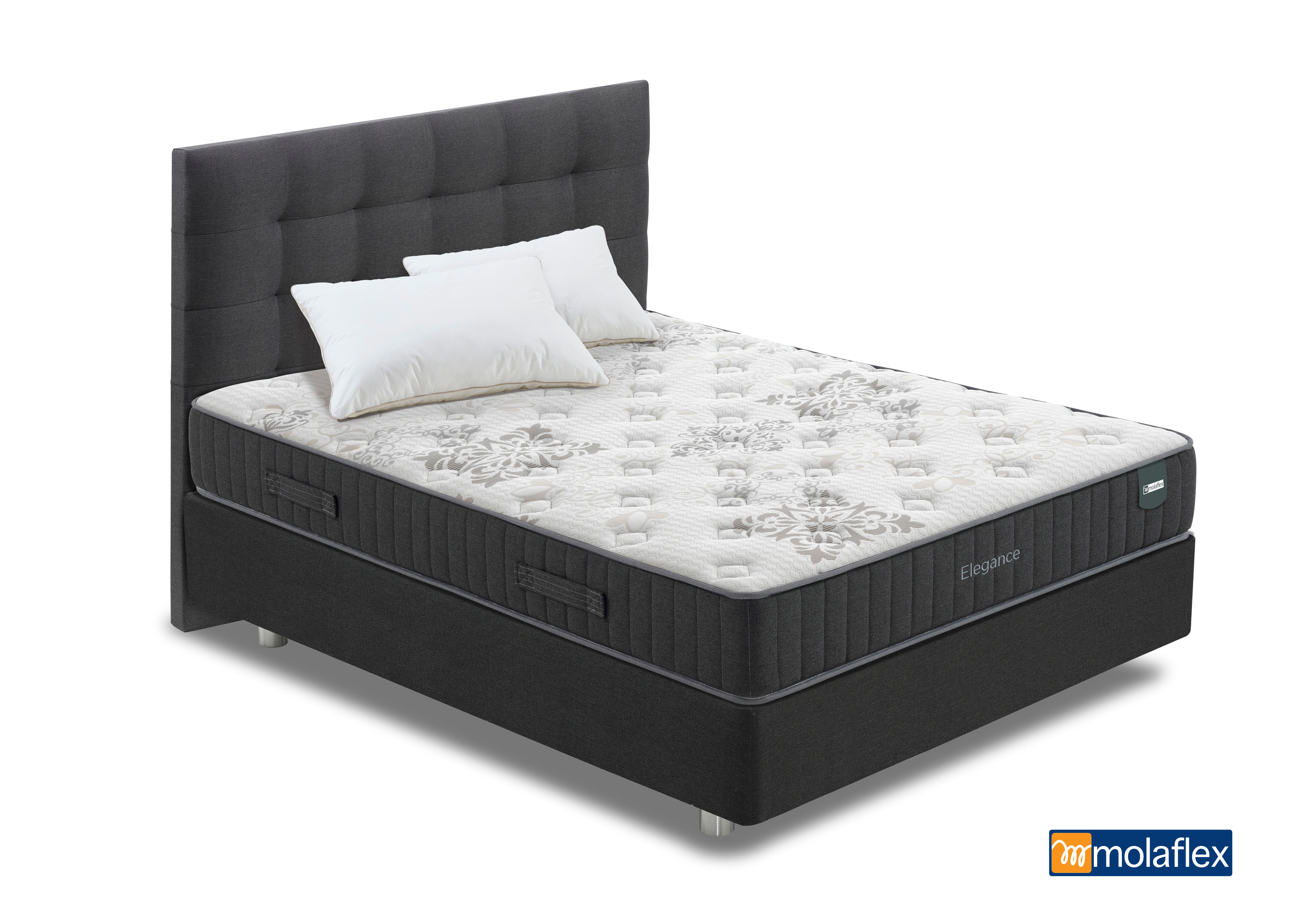 Pack ELEGANCE BED molas ensacadas cinza MOLAFLEX