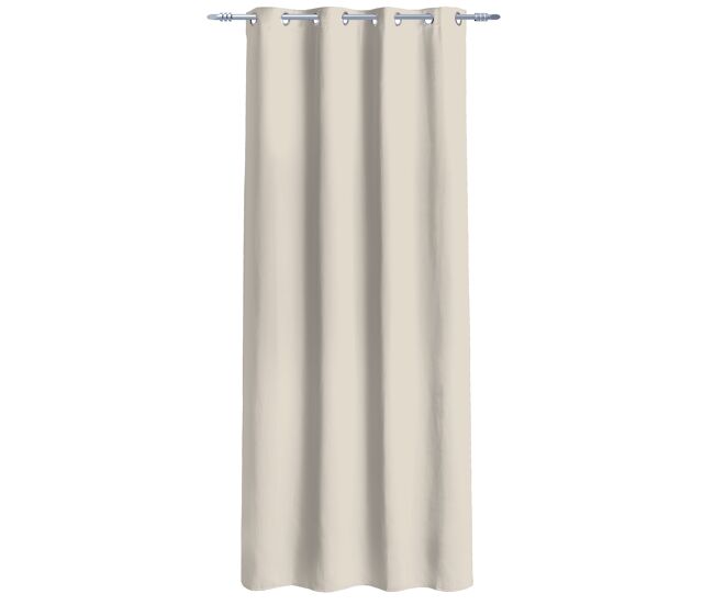 Cortina de rede de poliéster neni 135x260cm cor branca