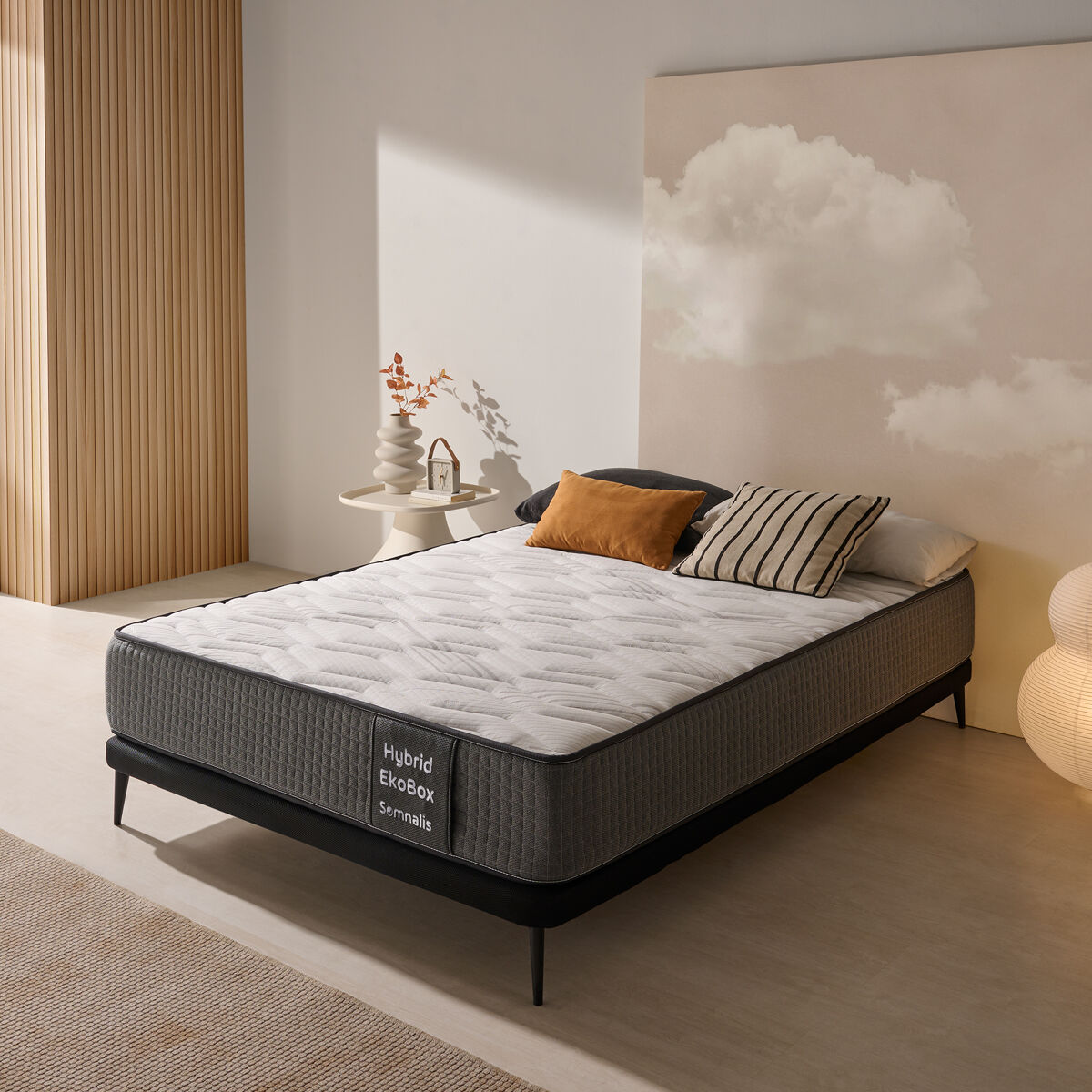 Colchão de molas ensacadas HYBRID EKO BOX SOMNALIS