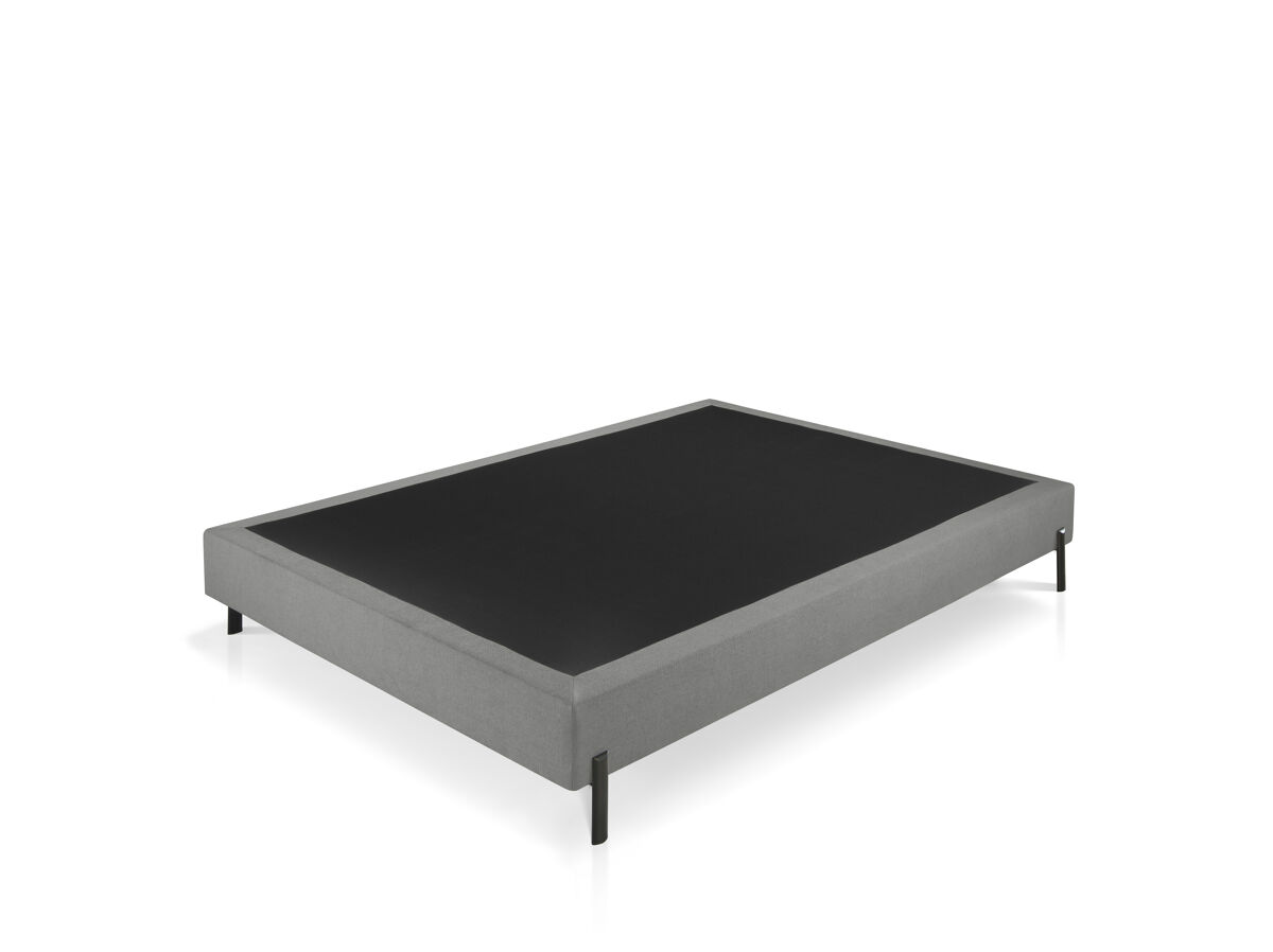 Base estofada tecido yute cinza RENOIR SOMNALIS