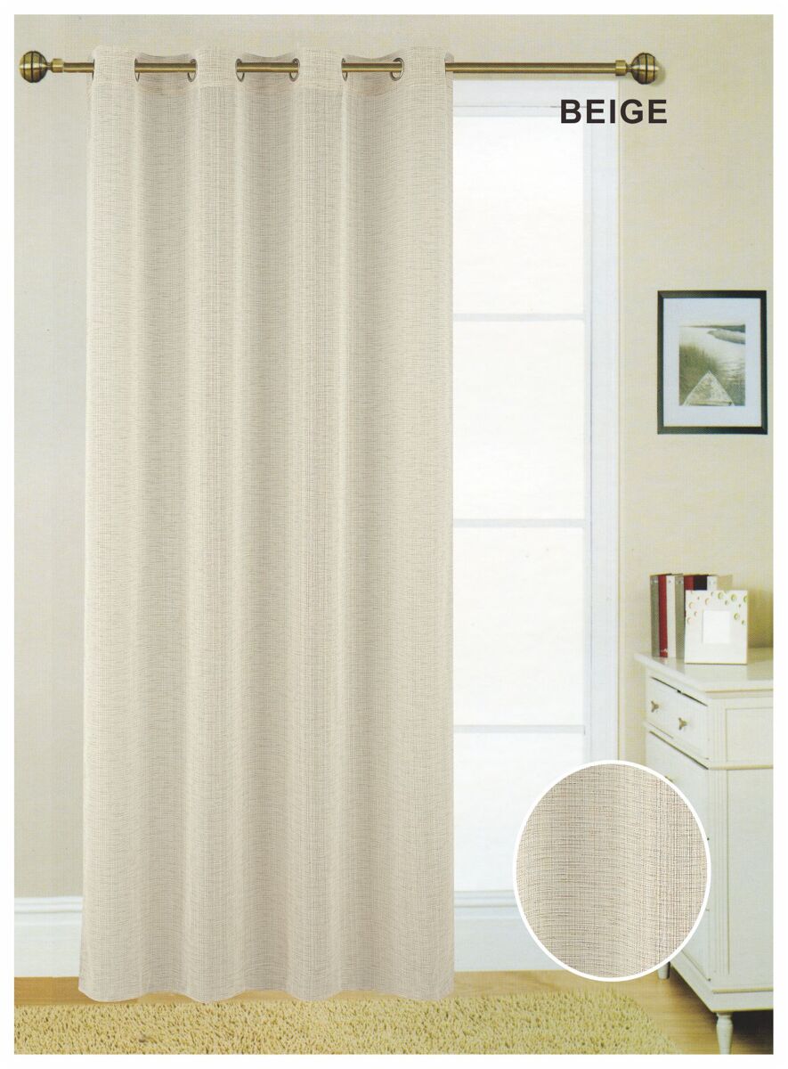 Cortina de ilhós COMO 140x260cm