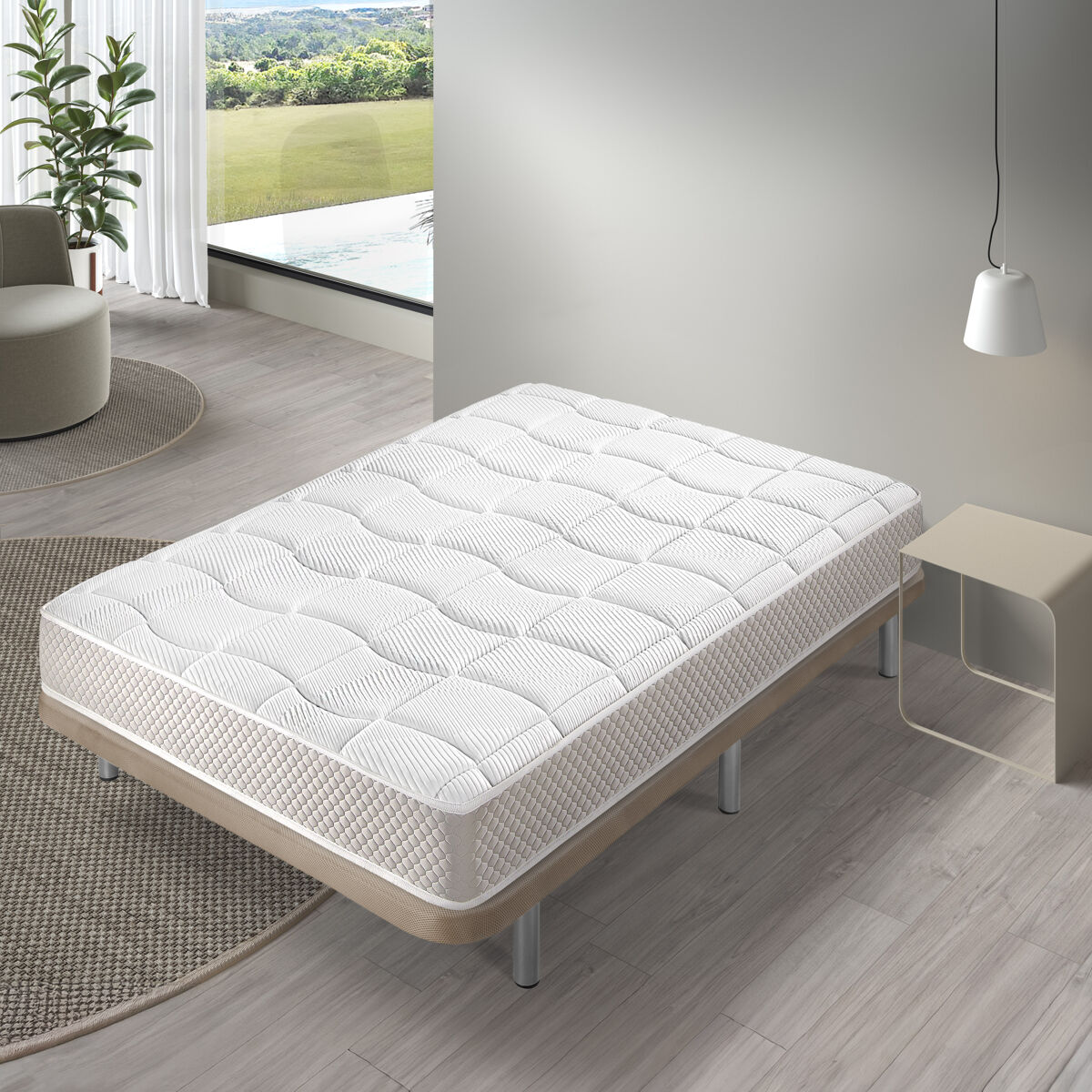 Colchão SHERPA 19 SOMNALIS espuma com almofada