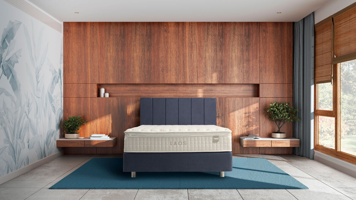Colchão laos multi 95x190cm multielástic molaflex