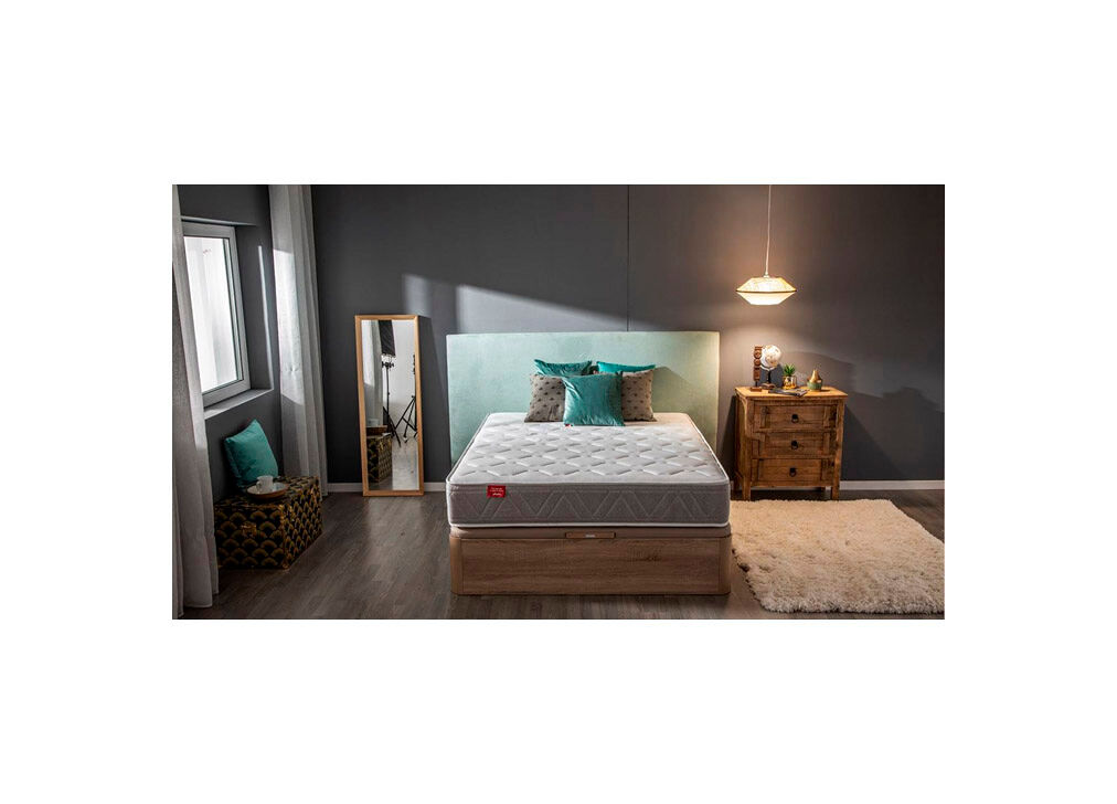 Colchão POCKETLIGHT 8K PIKOLIN molas ensacadas Adapt-Tech com sommier grátis Pikolin color cerejeira
