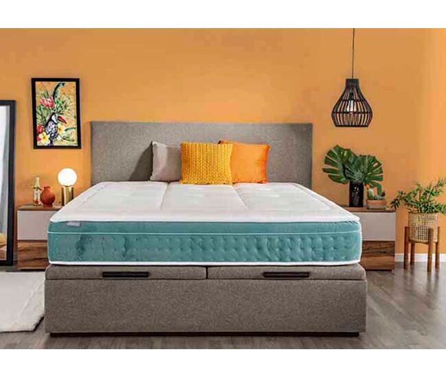 Colchão amelie epeda de molas ensacadas multi air e viscofeel 105x200cm