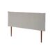 Cabeceira estofada Berlin Grey 150 Cabeceira estofada Berlin Grey 150 Cinza