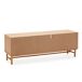 Mesa de TV Magnus 2 portas de correr Cor cinzenta Mesa de TV Magnus 2 portas de correr Cor cinzenta Castanho