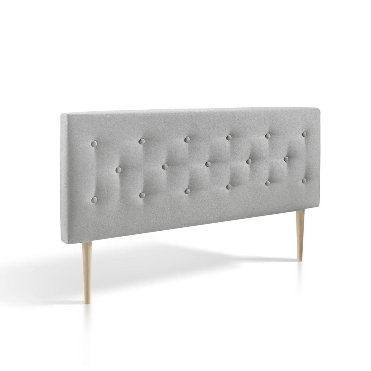  Cabeceira estofada Oslo Cinzento 150