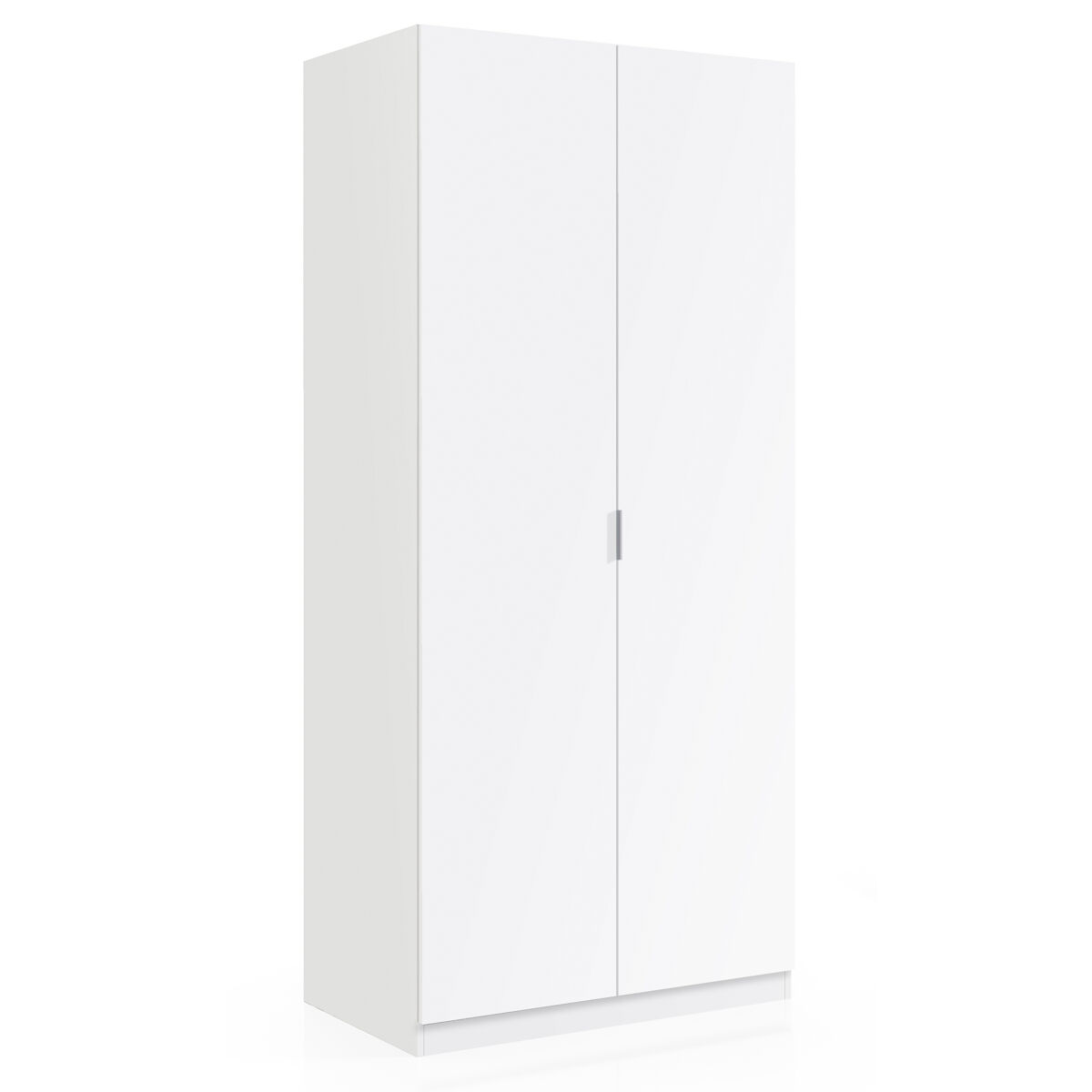 Roupeiro nico 2 portas branco, 81 cm (l) 52 cm 180 cm (a)