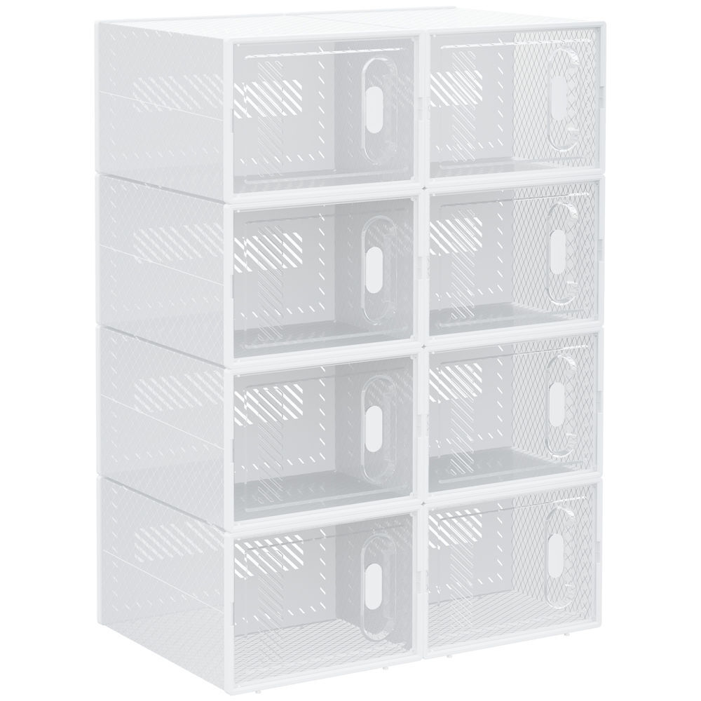 Armário Modular PP HOMCOM, casa - móveis de armazenamento 25