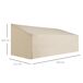 Capa Protetora para Móveis de Jardim Tecido Oxford Outsunny 218x111 Capa Protetora para Móveis de Jardim Tecido Oxford Outsunny 218x111 Bege