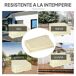 Capa Protetora Móveis de Jardim Tecido Oxford Outsunny 140x84 Capa Protetora Móveis de Jardim Tecido Oxford Outsunny 140x84 Bege