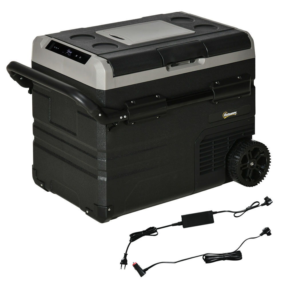 Geleira Portátil PP e HDPE Outsunny, desportos e lazer - campismo