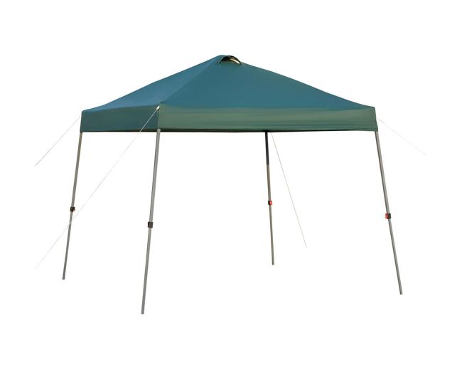 Outsunny tenda dobrável 3x3 portátil de jardim com bolsa de transporte com rodas aço para exterior festas campismo verde