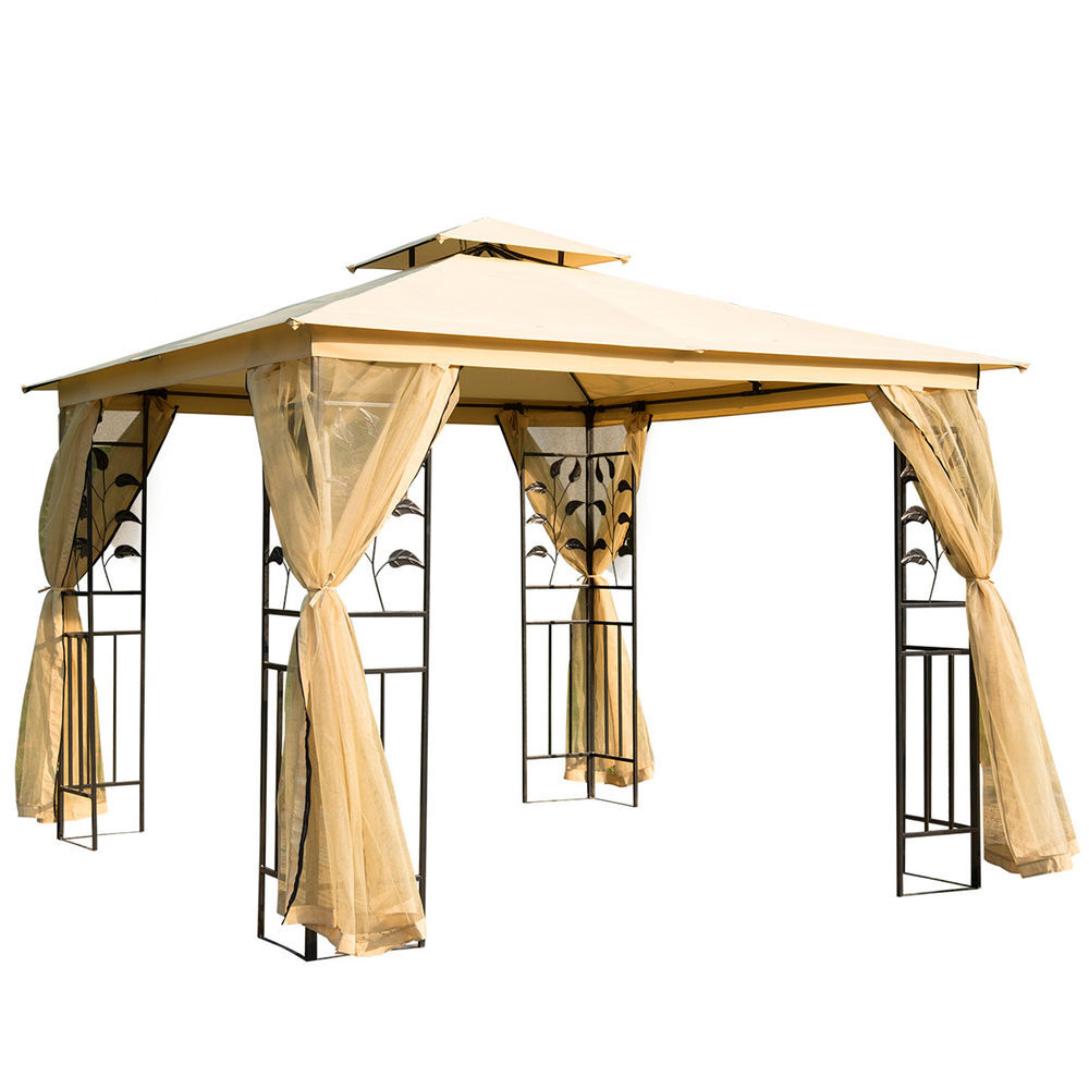 Pérgola de Exterior Aço e Poliéster Outsunny 300x300