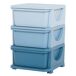 Organizador de Brinquedos PP HOMCOM 37 Organizador de Brinquedos PP HOMCOM 37 Azul